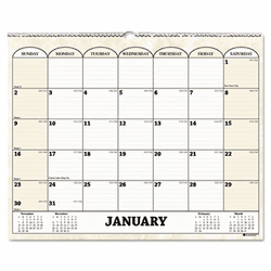 HOD319 Monthly Horizontal Wall Calendar, 15 x 12, 2013 By HOUSE OF DOOLITTLE