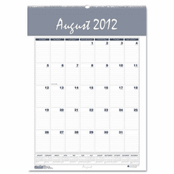 HOD352 Bar Harbor Wirebound Academic Monthly Wall Calendar, 12 x 17, 2012-2013 By HOUSE OF DOOLITTLE