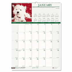 HOD3651 Puppies Monthly Wall Calendar, 12 x 12, 2013 By HOUSE OF DOOLITTLE