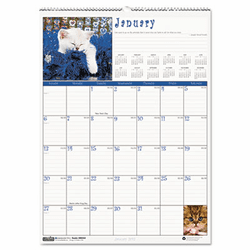 HOD3661 Kittens Monthly Wall Calendar, 12 x 12, 2013 By HOUSE OF DOOLITTLE
