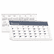HOD3679 Bar Harbor Desk Tent Monthly Calendar, 7 x 4-1/4, 2013 By HOUSE OF DOOLITTLE