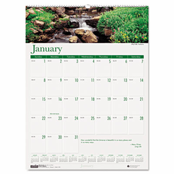 HOD3812 Waterfalls of the World Monthly Wall Calendar, 12 x 16-1/2, 2013 By HOUSE OF DOOLITTLE