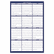 HOD396 Poster Style Reversible/Erasable Yearly Wall Calendar, 24 x 37, 2013 By HOUSE OF DOOLITTLE