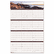 HOD3968 Earthscapes Coastline Scenes Reversible/Erasable Wall Calendar, 24 x 37, 2013 By HOUSE OF DOOLITTLE