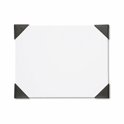 HOD40003 Doodle Desk Pad, 50-Sheet White Pad, Refillable, 22 x 17, Brown By HOUSE OF DOOLITTLE