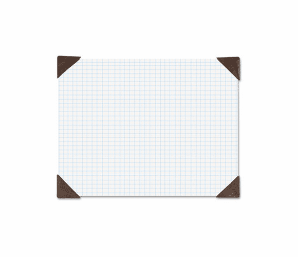 HOD410003 Refillable Compact Doodle Pad, Ruled Pad, 18 1/2 x 13, White/Brown By HOUSE OF DOOLITTLE