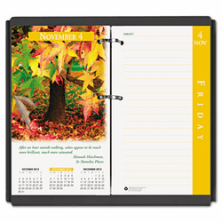 HOD417 Earthscapes Daily Calendar Refill, 3-1/2w x 6h, 2013 By HOUSE OF DOOLITTLE