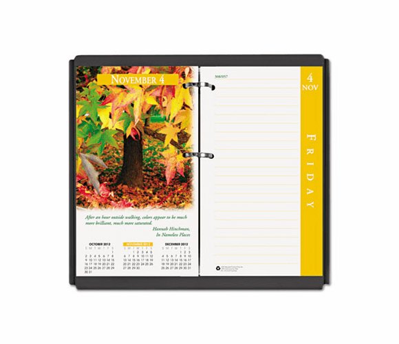 HOD417 Earthscapes Daily Calendar Refill, 3-1/2w x 6h, 2013 By HOUSE OF DOOLITTLE