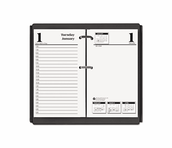 HOD4717 Economy Daily Desk Calendar Refill, 3-1/2w x 6h, 2013 By HOUSE OF DOOLITTLE