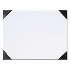 HOD473 Ecotones Desk Pad, 25-Sheet Pad, 22 x 17, Sunset Purple/Cordovan Ostrich By HOUSE OF DOOLITTLE