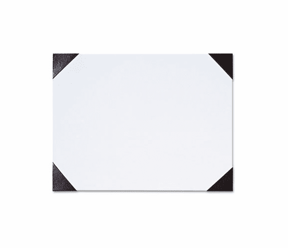 HOD473 Ecotones Desk Pad, 25-Sheet Pad, 22 x 17, Sunset Purple/Cordovan Ostrich By HOUSE OF DOOLITTLE