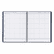 HOD51007 Lesson Plan Book, Embossed Leather-Like Cover, 11 x 8-1/2, Blue By HOUSE OF DOOLITTLE