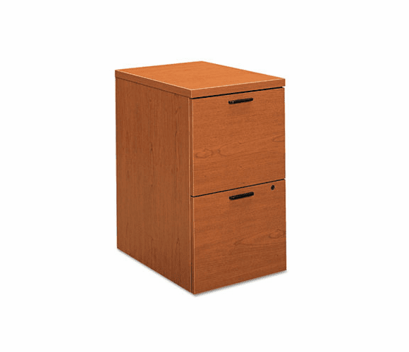 HON105104HH 10500 Series File/File Mobile Pedestal, 15-3/4w x 22-3/4d x 28h, Bourbon Cherry By HON COMPANY