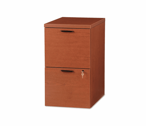 HON105104JJ 10500 Series File/File Mobile Pedestal, 15-3/4w x 22-3/4d x 28h, Henna Cherry By HON COMPANY