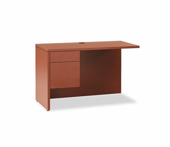 HON10516LJJ 10500 Series �L� Workstation Return, 3/4 Height Left Ped, 48w x 24d, Henna CY By HON COMPANY
