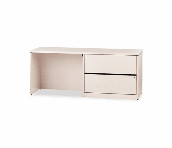 HON10547RDD 10500 Series Credenza w/Right Lateral File, 72w x 24d x 29-1/2h, Natural Maple By HON COMPANY