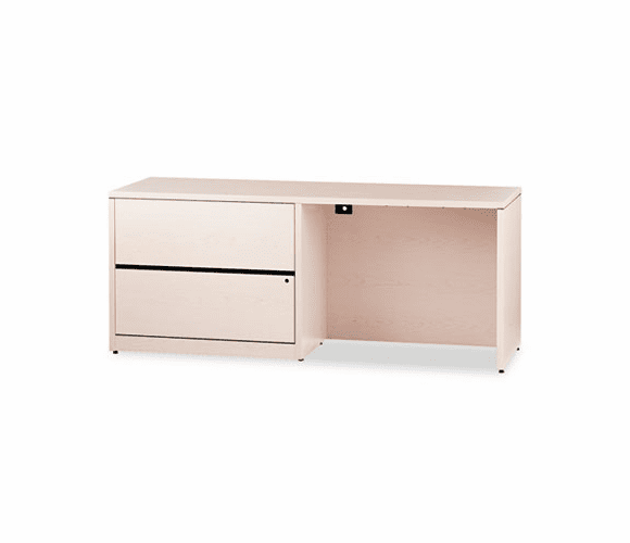 HON10548LDD 10500 Series Credenza w/Left Lateral File, 72w x 24d x 29-1/2h, Natural Maple By HON COMPANY