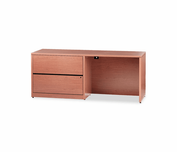 HON10548LHH 10500 Series Credenza w/Left Lateral File, 72w x 24d x 29-1/2h, Bourbon Cherry By HON COMPANY