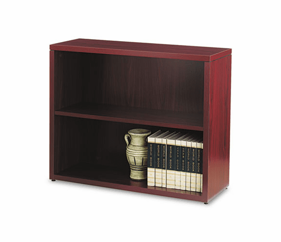 HON105532NN 10500 Series Bookcase, 2 Shelves, 36w x 13-1/8d x 29-5/8h, Mahogany By HON COMPANY