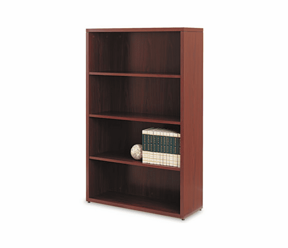 HON105534NN 10500 Series Bookcase, 4 Shelves, 36w x 13-1/8d x 57-1/8h, Mahogany By HON COMPANY