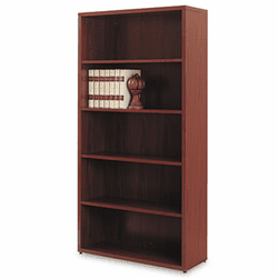 HON105535NN 10500 Series Bookcase, 5 Shelves, 36w x 13-1/8d x 71h, Mahogany By HON COMPANY