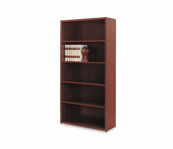 HON105535NN 10500 Series Bookcase, 5 Shelves, 36w x 13-1/8d x 71h, Mahogany By HON COMPANY