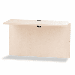 HON10570DD 10500 Series Bridge, Laminate, 47w x 24d x 29-1/2h, Natural Maple By HON COMPANY