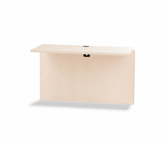 HON10570DD 10500 Series Bridge, Laminate, 47w x 24d x 29-1/2h, Natural Maple By HON COMPANY