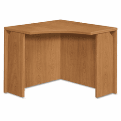 HON105810CC 10500 Series Curved Corner Workstation, 18w x 36d x 36d x 18w x 29-1/2h, Harvest By HON COMPANY