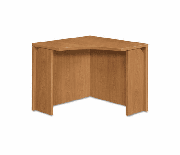 HON105810CC 10500 Series Curved Corner Workstation, 18w x 36d x 36d x 18w x 29-1/2h, Harvest By HON COMPANY