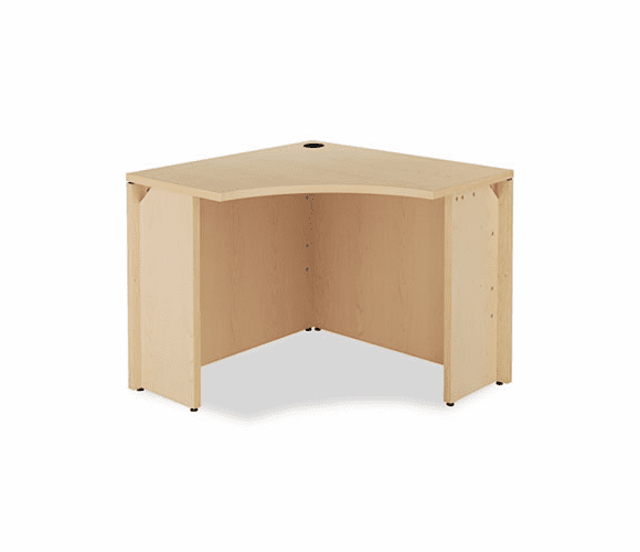 HON105810DD 10500 Series Curved Corner Workstation, 18w x 36d x 36d x 29-1/2h, Natural Maple By HON COMPANY