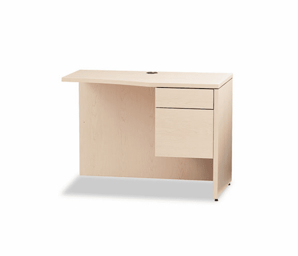 HON105817RDD 10500 Series Curved Return, Right, 42w x 18-24d x 29-1/2h, Natural Maple By HON COMPANY