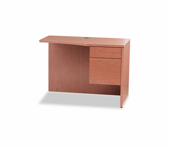 HON105817RHH 10500 Series Curved Return, Right, 42w x 18-24d x 29-1/2h, Bourbon Cherry By HON COMPANY