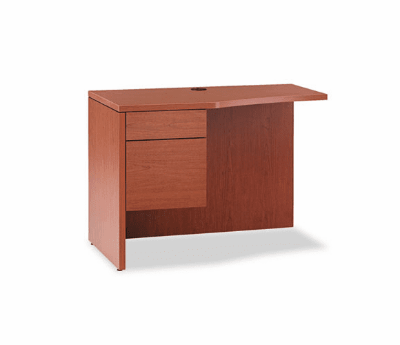 HON105818LHH 10500 Series Curved Return, Left, 42w x 18-24d x 29-1/2h, Bourbon Cherry By HON COMPANY