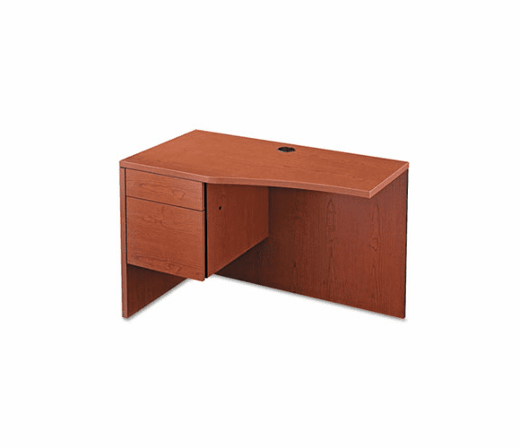 HON105818LJJ 10500 Series Curved Return, Left, 42w x 18-24d x 29-1/2h, Henna Cherry By HON COMPANY
