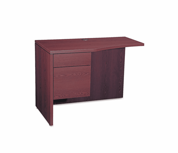 HON105818LNN 10500 Series Curved Return, Left, 42w x 24-18d x 29-1/2h, Mahogany By HON COMPANY