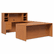 HON10585RCC 10500 Large "L" or "U" Workstation Right 3/4-Height Ped Desk, 72 x 36, Mahogany By HON COMPANY
