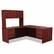HON10585RNN 10500 Large "L" or "U" Workstation Right 3/4-Height Ped Desk, 72w x 36d, Harvest By HON COMPANY