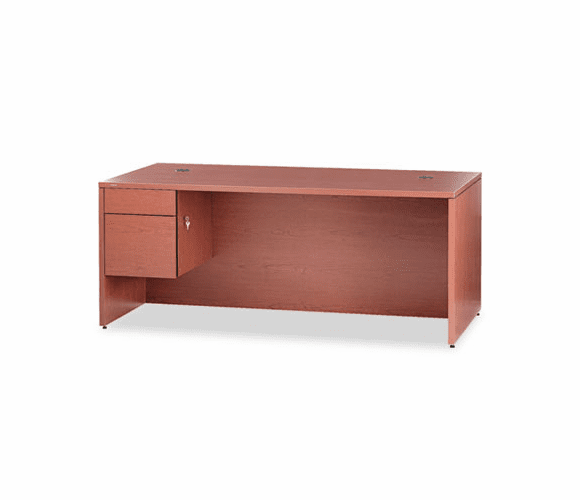 HON10586LJJ 10500 Large "L" Workstation Left 3/4-Height Pedestal Desk, 72w x 36d, Henna CY By HON COMPANY