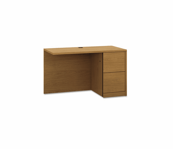 HON105905RCC 10500 Series �L� Workstation Return, Full-Height Right Ped, 48w x 29d, Harvest By HON COMPANY