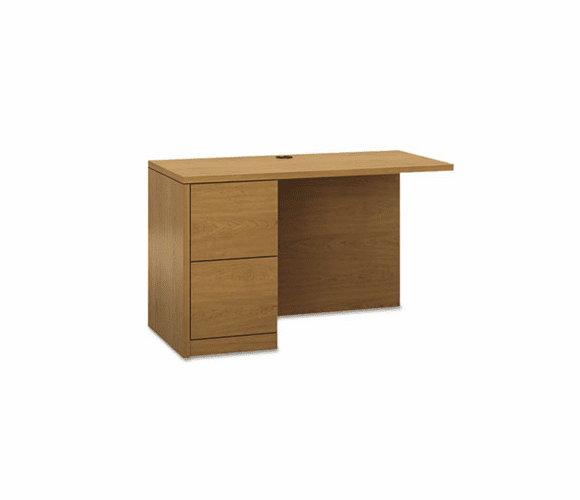 HON105906LCC 10500 Series �L� Workstation Return, Full-Height Left Ped, 48w x 29d, Harvest By HON COMPANY