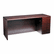 HON10707RNN 10700 Series Right Pedestal Credenza, 72w x 24d x 29-1/2h, Mahogany By HON COMPANY