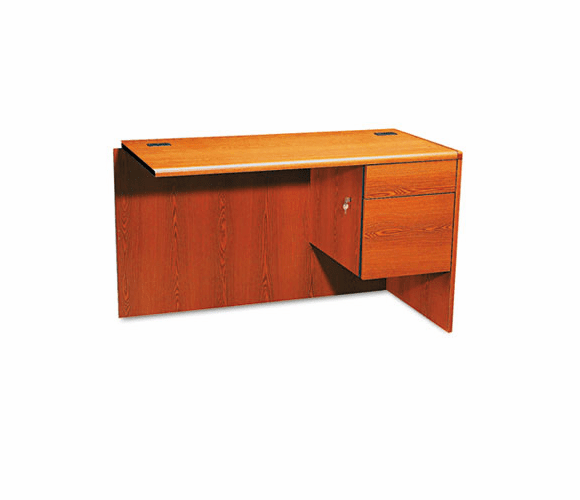 HON10715RJJ 10700 "L" Workstation Return, Right 3/4 Pedestal, 48w x 24d x 29-1/2h, Henna CY By HON COMPANY