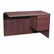 HON10715RNN 10700 "L" Workstation Return, Right 3/4 Pedestal, 48w x 24d x 29-1/2h, Mahogany By HON COMPANY