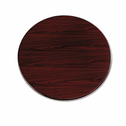 HON107242NN 10700 Series Round Table Top, 42" Diameter, Mahogany By HON COMPANY