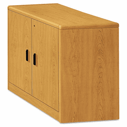 HON107291CC 10700 Series Locking Storage Cabinet, 36w x 20d x 29-1/2h, Harvest By HON COMPANY
