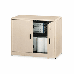 HON107291DD 10700 Series Locking Storage Cabinet, 36w x 20d x 29-1/2h, Natural Maple By HON COMPANY
