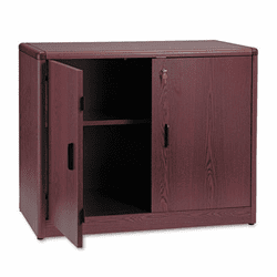 HON107291NN 10700 Series Locking Storage Cabinet, 36w x 20d x 29-1/2h, Mahogany By HON COMPANY