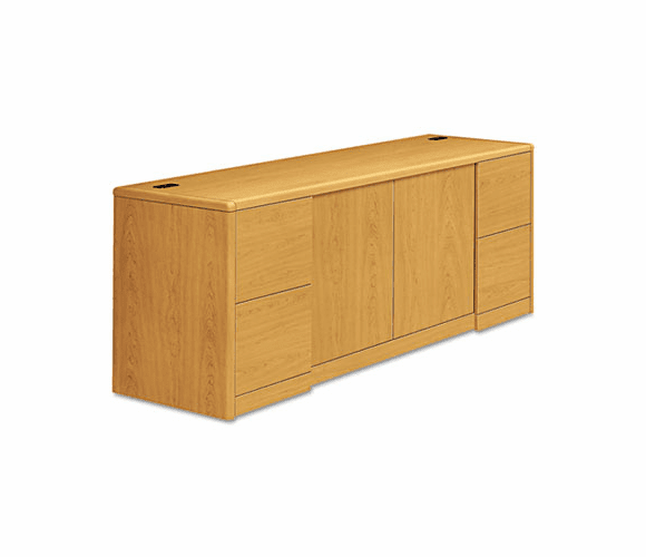 HON10742CC 10700 Series Credenza With Doors, 72w x 24d x 29-1/2h, Harvest By HON COMPANY
