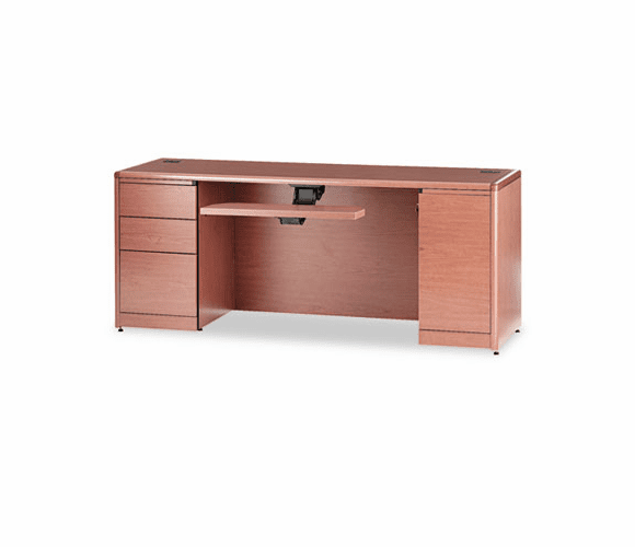 HON107497HH 10700 Series Computer Credenza, 72w x 24d x 29-1/2h, Bourbon Cherry By HON COMPANY